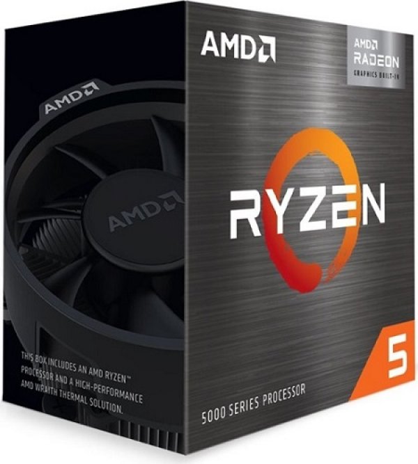 CPU AMD RYZEN 5 5500GT, 4-core, až 4.4GHz, 19MB cache, 65W, Radeon Graphics, socket AM4, BOX