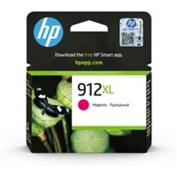 HP 912XL (3YL82AE), purpurová originální náplň do tiskárny HP(700 stran)