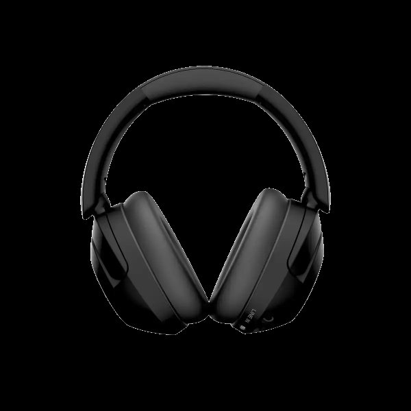 GENIUS sluchátka s mikrofonem HS-810BT bezdrátový, náhlavní, mikrofon, Bluetooth 5.3, ovládání hlasitosti, 3,5mm jack, USB-C nabíjení, černý