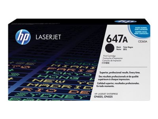 Toner HP CE260A černý (8 500 stran)