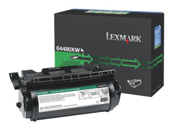 Toner Lexmark 64480XW černý