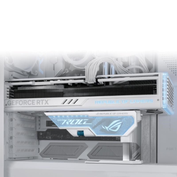 ASUS držák VGA ROG Herculx Graphics Card Holder (XH01), Bílá