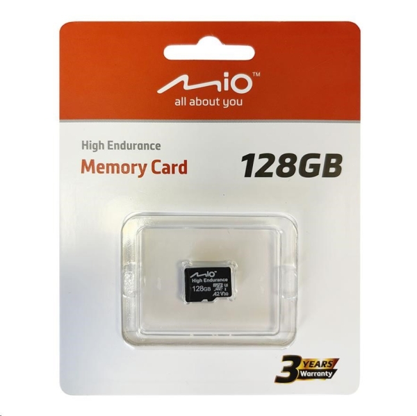 Mio 128 GB microSDXC, V30, U3, A2 paměťová karta