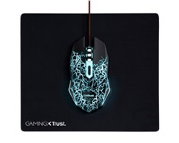 TRUST BASICS GAMING MOUSE & PAD