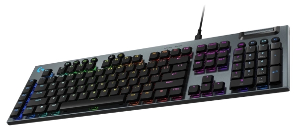 Logitech G915 X Low-Profile Wired Gaming Keyboard - TACTILE - BLACK - US - USB-C - EMEA