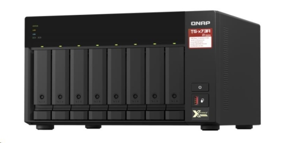 QNAP TS-873A-8G (4C/Ryzen V1500B/2,2GHz/8GBRAM/8xSATA/2xM.2/2x2,5GbE/4xUSB3.1/2xPCIe)