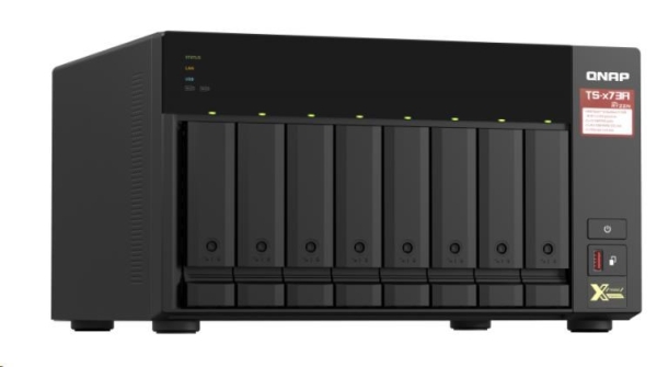 QNAP TS-873A-8G (4C/Ryzen V1500B/2,2GHz/8GBRAM/8xSATA/2xM.2/2x2,5GbE/4xUSB3.1/2xPCIe)
