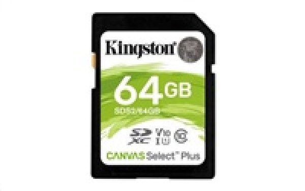 KINGSTON SD card SDXC 64GB Canvas Select Plus