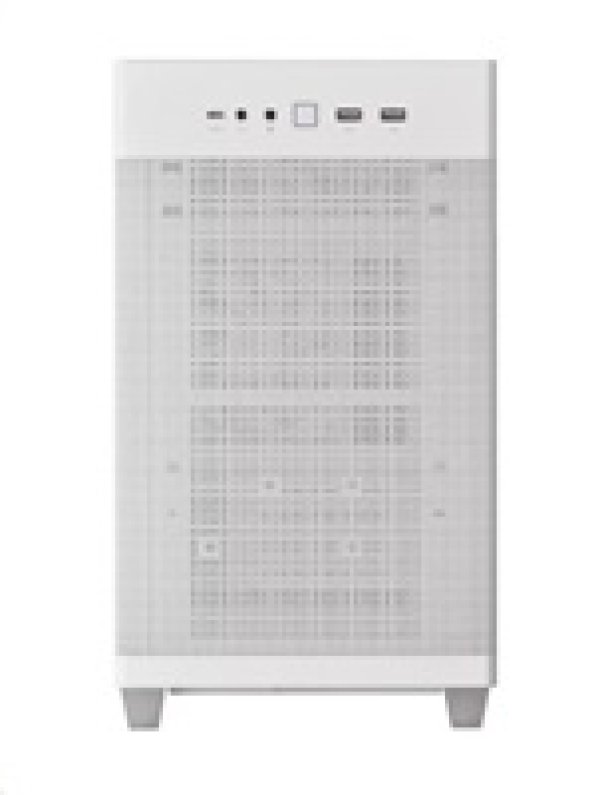 ASUS case AP201 PRIME CASE TG WHITE, Mini Tower, bílá