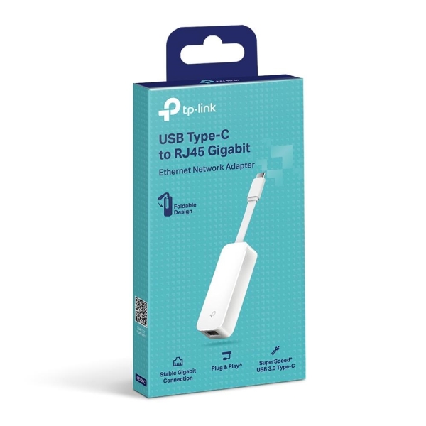 TP-Link UE300C USB-C/Ethernet síťový adaptér (1xUSB3.0 -> 1xGbE)