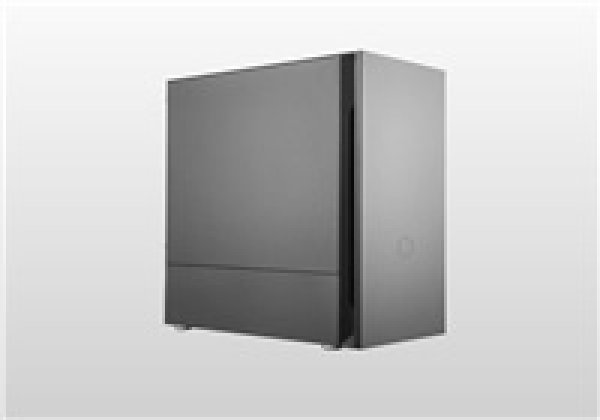 Cooler Master case Silencio S400 Steel, micro-ATX, Mini Tower, černá, bez zdroje