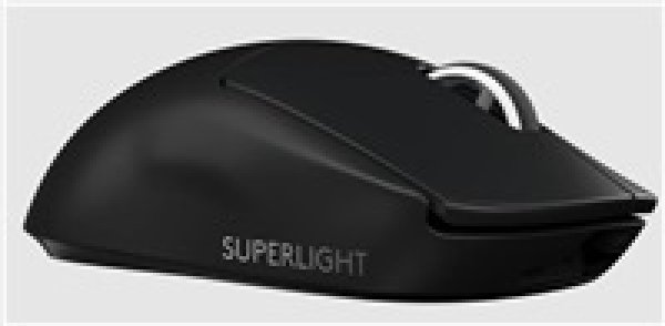Logitech G Pro X Superlight/Herní/Optická/Bezdrátová USB/Černá
