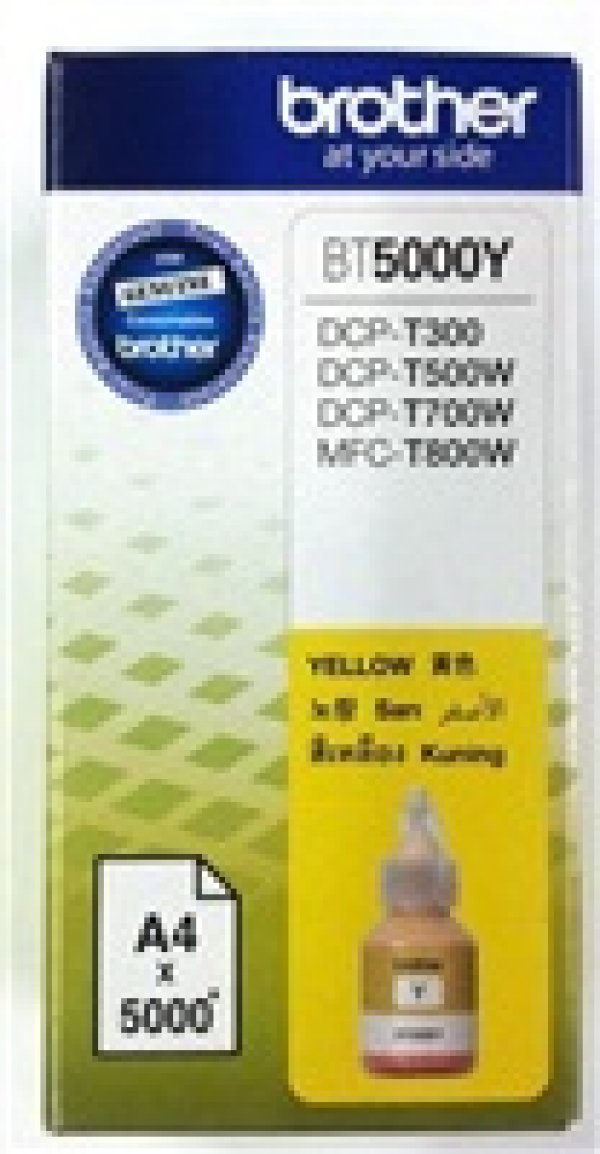 Náplň BROTHER BT-5000 žlutá (5 000 stran)