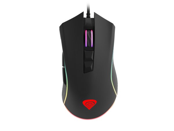 Genesis herní otpická myš KRYPTON 770/RGB/12000 DPI/Herní/Optická/Pro praváky/Drátová USB/Černá?v=1751313603