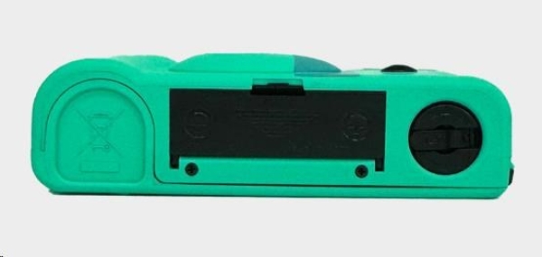 YASHICA MF-1 Snapshot Art Camera (Turquoise) - analogový fotoaparát