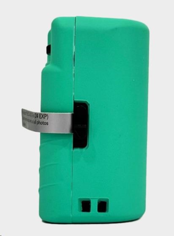 YASHICA MF-1 Snapshot Art Camera (Turquoise) - analogový fotoaparát