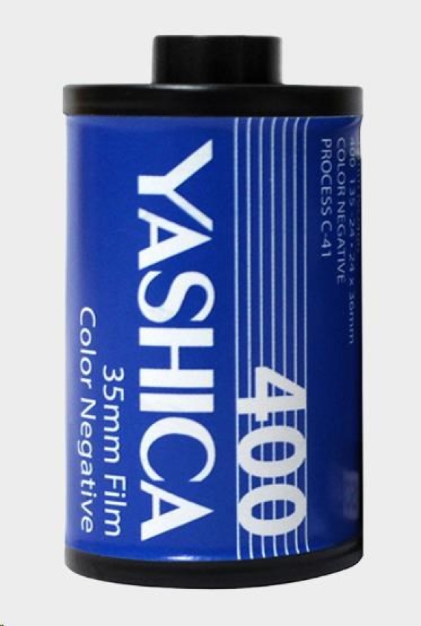 YASHICA MF-1 Snapshot Art Camera (Turquoise) - analogový fotoaparát