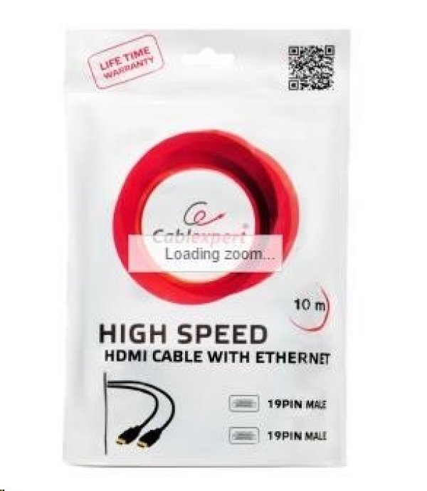 GEMBIRD Kabel HDMI - HDMI 20m (v1.4, M/M, zlacené kontakty, stíněný, Premium quality shield)