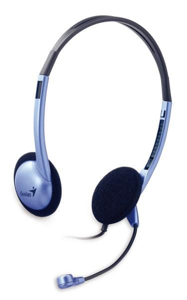GENIUS sluchátka HS-02B s mikrofonem