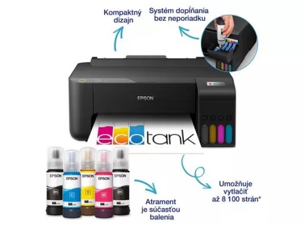 Epson EcoTank/L1230/Tisk/Ink/A4/USB