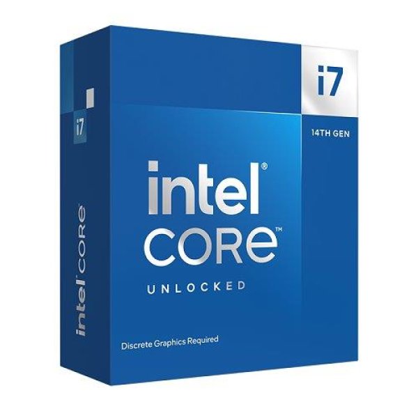 CPU INTEL Core i7-14700KF, až 5.6GHz, 33MB L3 LGA1700, BOX (bez chladiče)