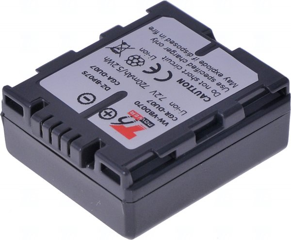 Baterie T6 power Panasonic VW-VBD070, CGA-DU07, CGR-DU07, Hitachi DZ-BP07S, 720mAh, 5,2Wh?v=1754049603
