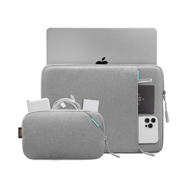 tomtoc Sleeve Kit - 13" MacBook Pro / Air, šedá