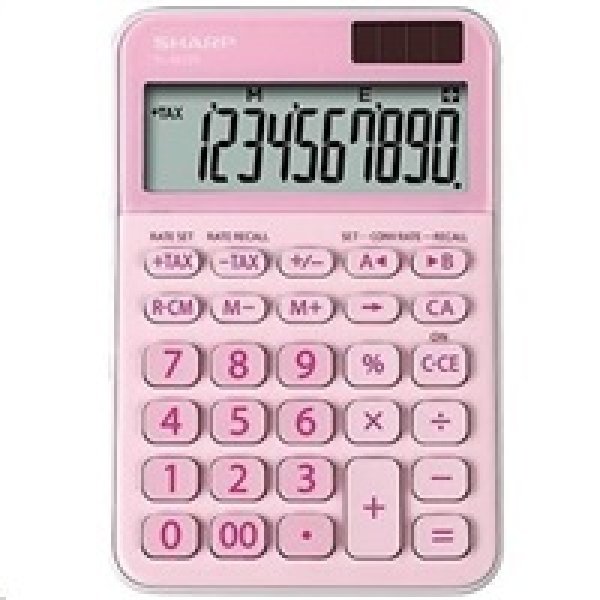 SHARP kalkulačka - ELM335BPK - růžová?v=1755466814