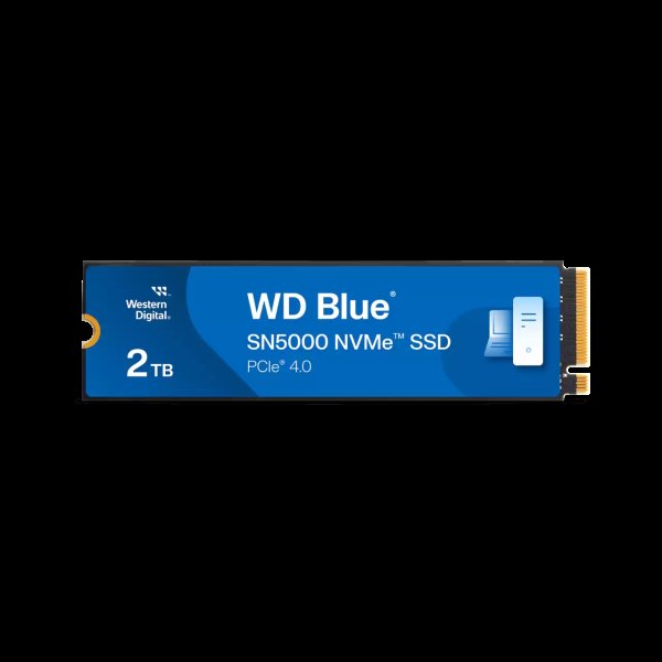 WD BLUE SSD NVMe 2TB PCIe SN5000, Gen4, (R:5150, W:4850MB/s)
