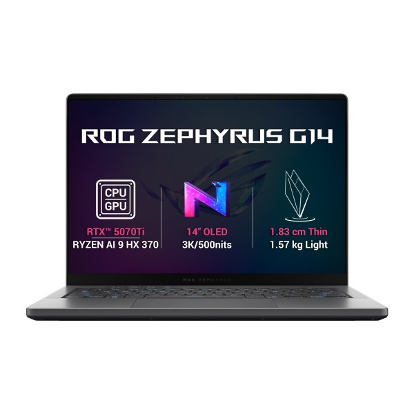 ASUS NTB ROG Zephyrus G16 (GA403WR-NEBULA109X), AI 9 HX 370, 14.0" 3K, 32GB, 1TB SSD, AMD Radeon+RTX 5070, W11P, Gray?v=1748980802
