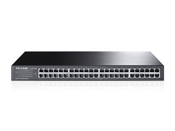 TP-Link switch TL-SF1048 (48x100Mb/s, fanless)