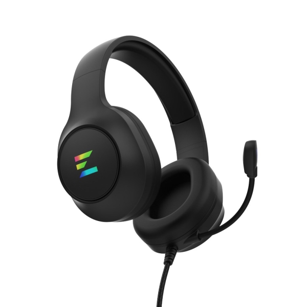 ZALMAN headset ZM-HPS310 RGB, Herní, Drátový USB, 7.1, černá