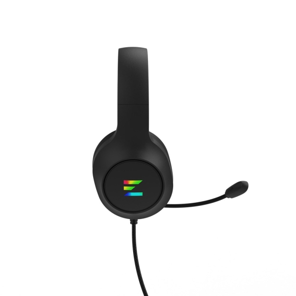 ZALMAN headset ZM-HPS310 RGB, Herní, Drátový USB, 7.1, černá