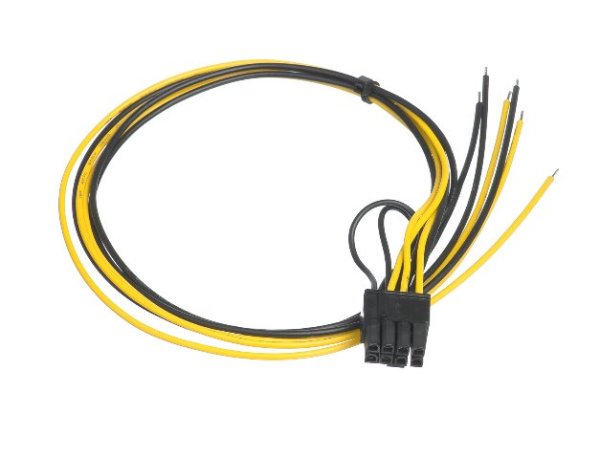 Akyga servisní kabel ATX  PCI-E 6+2-pin 450 mm