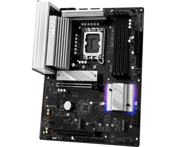 ASRock MB Sc LGA1851 B860 Pro RS WiFi, Intel B860, 4xDDR5, 1xDP, 1xHDMI, WiFi, ATX