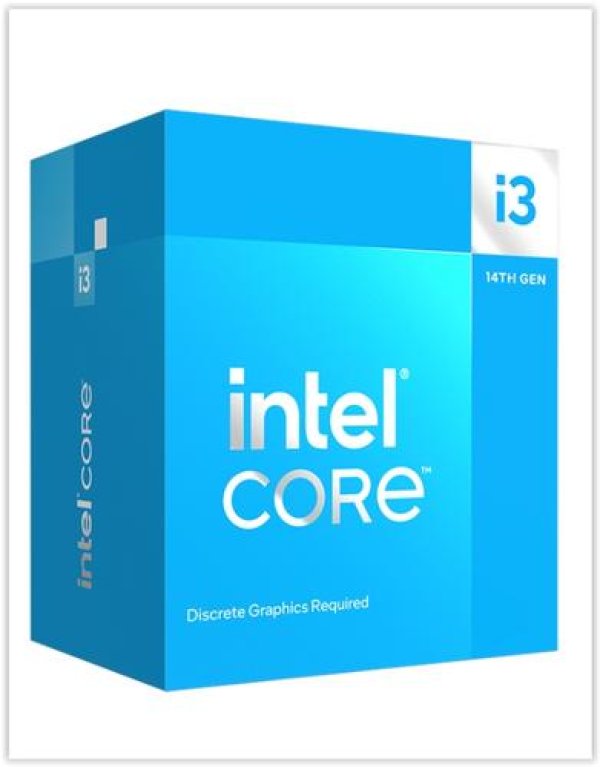 CPU INTEL Core i3-14100F, až 4.7GHz, 12MB L3, LGA1700, BOX (bez chladiče)