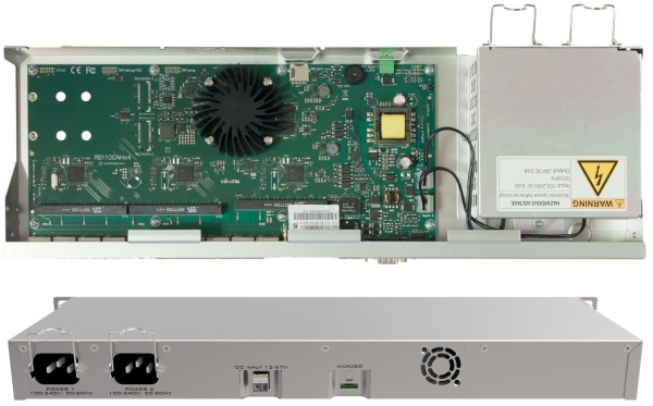 MikroTik RouterBOARD RB1100AHx4 (RB1100x4), 1.4GHz Quad-Core CPU, 1GB RAM, 13x LAN, vč. L6 licence