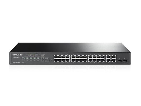 TP-LINK T1500-28PCT(TL-SL2428P) managed switch 24port 24 x 10/100 Mbit/sec POE + 4 x 10/100/1000 + 2x SFP, 24port?v=1752832355