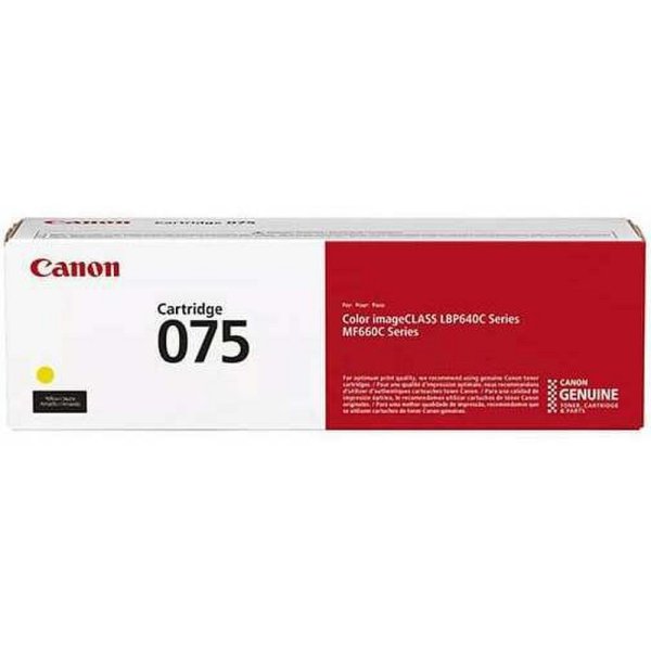 Toner Canon 075, 6362C002 žlutý (1 300 stran)