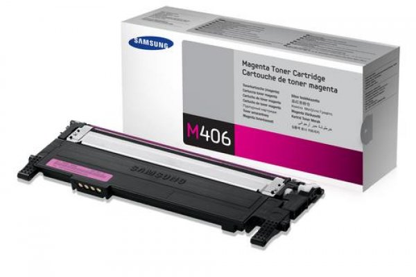 Toner SAMSUNG CLT-M406S purpurový (1 000 stran)