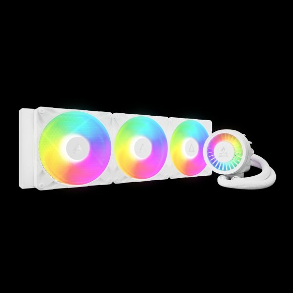 ARCTIC Liquid Freezer III 420 Pro A-RGB (White), komplet vodního chlazení CPU