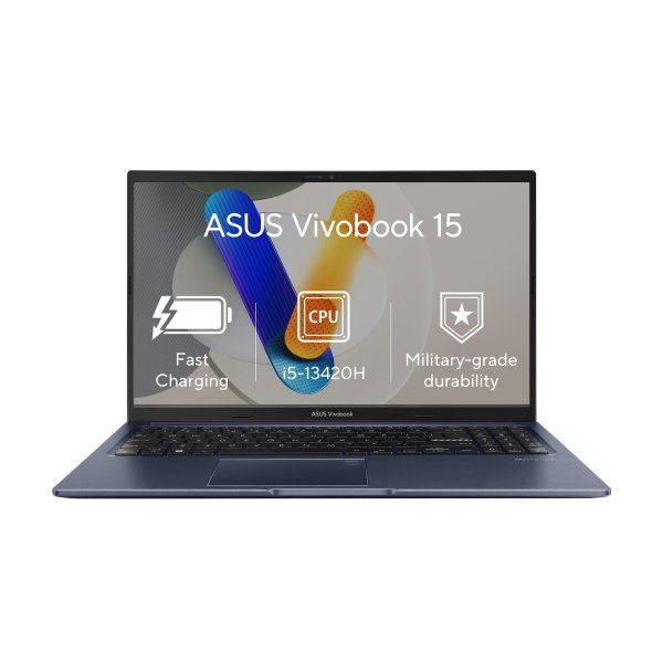 ASUS NTB Vivobook 15 (X1502VA-NJ878W), i5-13420H, 15.6" 1920 x 1080, 16GB, 1TB SSD, Iris, W11 Home, Blue