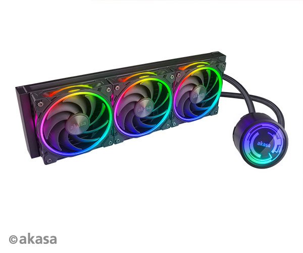 AKASA chladič CPU vodní - SOHO 360 černý ARGB 1700