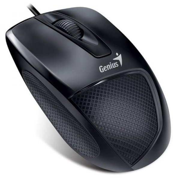 Genius DX-150X/Ergonomická/Optická/Drátová USB/Černá