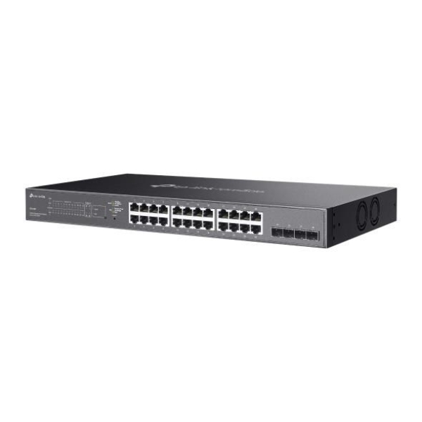 TP-Link OMADA JetStream switch TL-SL2428P (24x100Mb/s, 2xGbE, 2GbE/2xSFP combo, 24xPoE+, 250W)