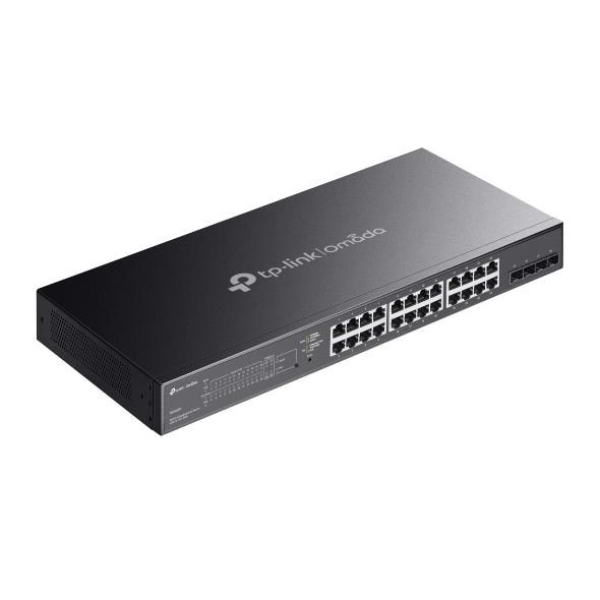 TP-Link OMADA JetStream switch TL-SL2428P (24x100Mb/s, 2xGbE, 2GbE/2xSFP combo, 24xPoE+, 250W)