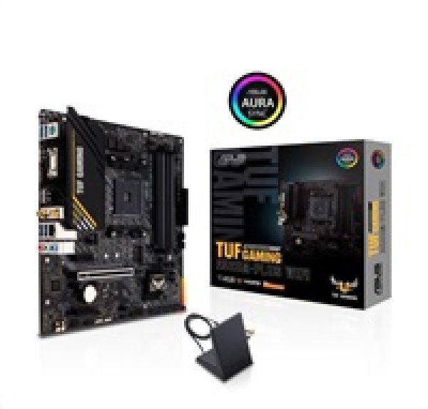 ASUS MB TUF GAMING A520M-PLUS WIFI soc.AM4 A520 DDR4 mATX M.2 D-Sub HDMI DP