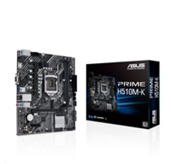 ASUS MB PRIME H510M-K (1200, intel H510, DDR4 3200, VGA+HDMI , USB3.2 Gen1, SATA3, GLAN, 7.1, mATX)