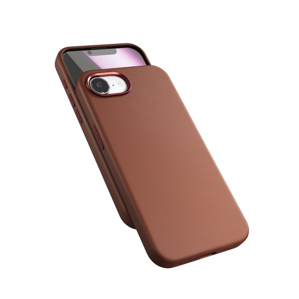 Epico Mag+ kožený kryt iPhone 16e - hnědá?v=1750248006