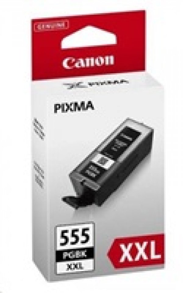 Náplň CANON PGI-555PGBK XXL, 8049B001 černá (1 000 stran)